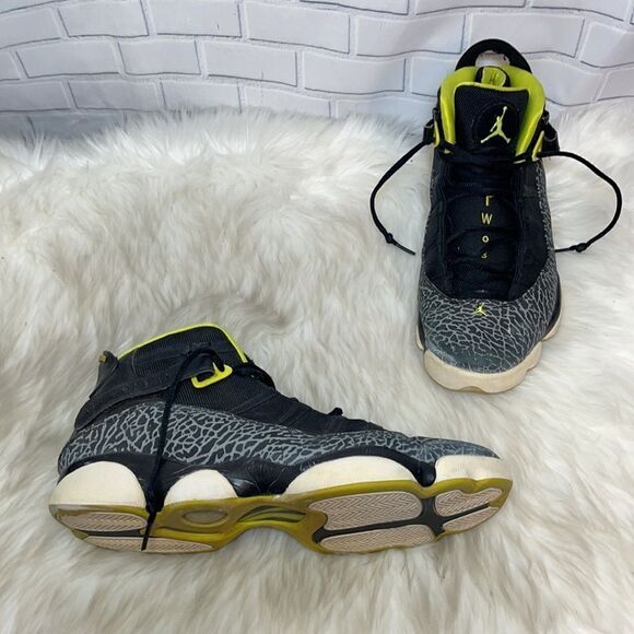 Nike Air Jordan Two 3 Leather 91 92 93‎ Siz…